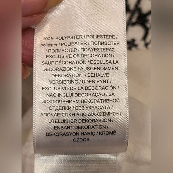 Lauren Ralph Lauren Embroidered Beaded Linen Blouse, Boho Cottagecore | PL - Picture 12 of 14